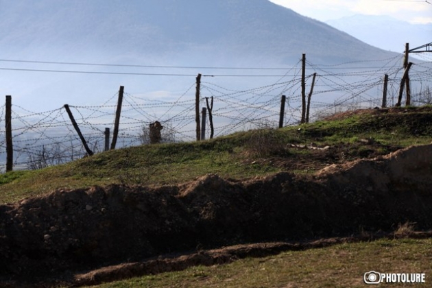 Передовые позиции в Нагорном Карабахе. Фото: Photolure