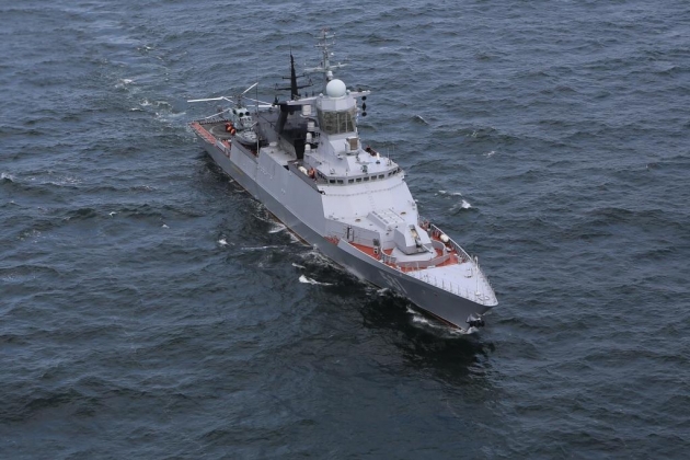 Корвет «Сообразительный» отразил ракетный удар в Балтийском море