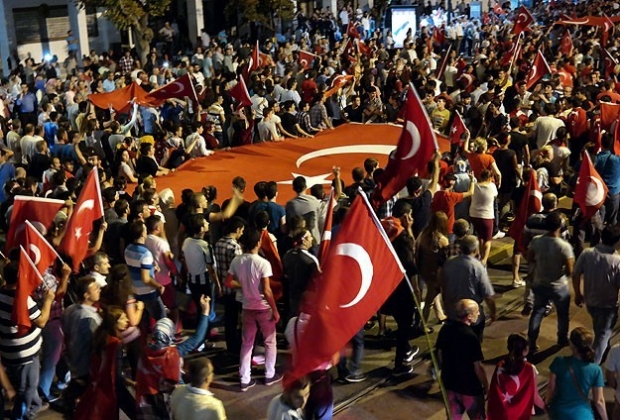 Националистический митинг в Турции. Фото: worldbulletin.net