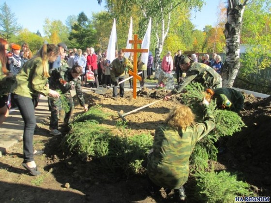 Останки 145 бойцов советско-финской войны захоронили в Архангельске