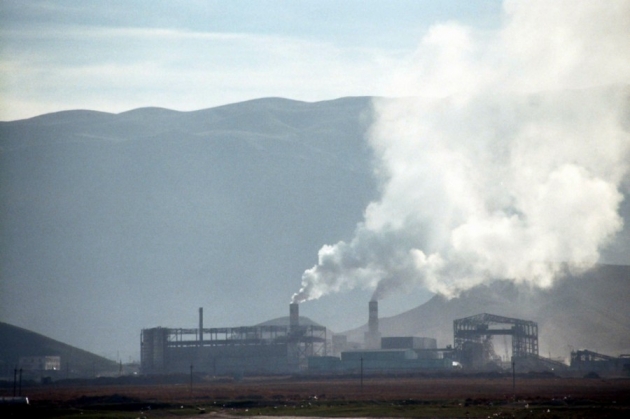 Металлургический завод в Северной Осетии