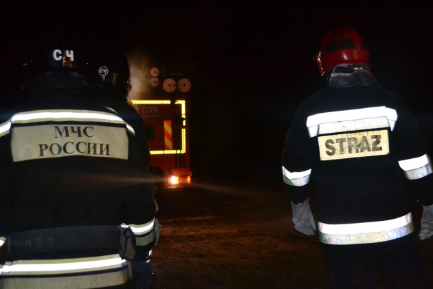 Пожарные из Калининграда приняли участие в учениях в Польше