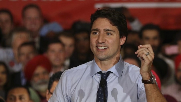  Временно исполняющий обязанности премьер-министра Канады Джастин Трюдо