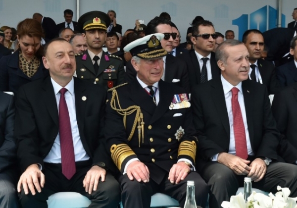 Ильхам Алиев, Чарльз Виндзор и Реджеп Эрдоган