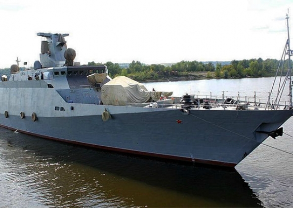Черноморский флот России пополнили два корабля с крылатыми ракетами Калибр