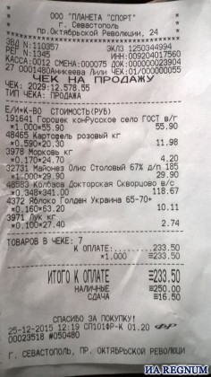 Салат оливье для новогоднего стола в Крыму обойдется в 280 рублей