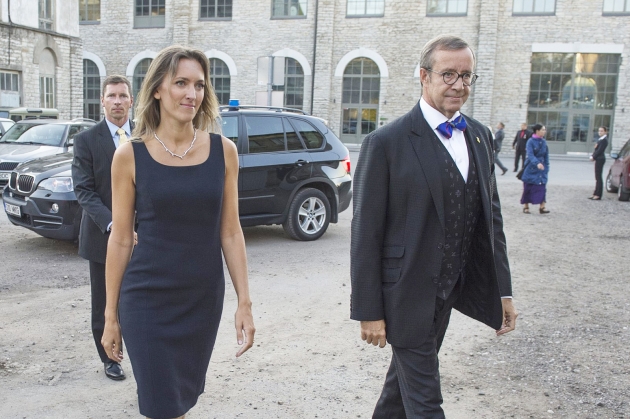 Президент Эстонии женился на сотруднице Минобороны Латвии