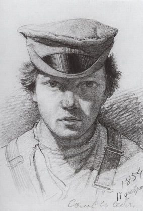 Иван Шишкин. Автопортрет 1854