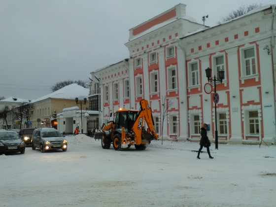 На Ярославль надвигается сильный снегопад