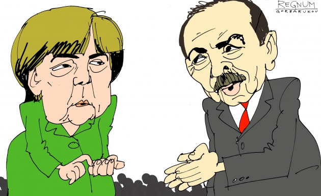 Меркель: «Германия будет поднимать тему прав человека в Турции»