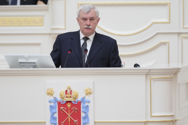 Ленинградский характер поможет городу преодолеть трудности — Полтавченко