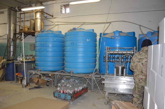 В Воронежской области закрыли подпольный ЛВЗ