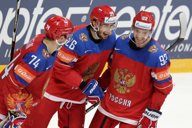 Россия вышла в полуфинал ЧМ-2016