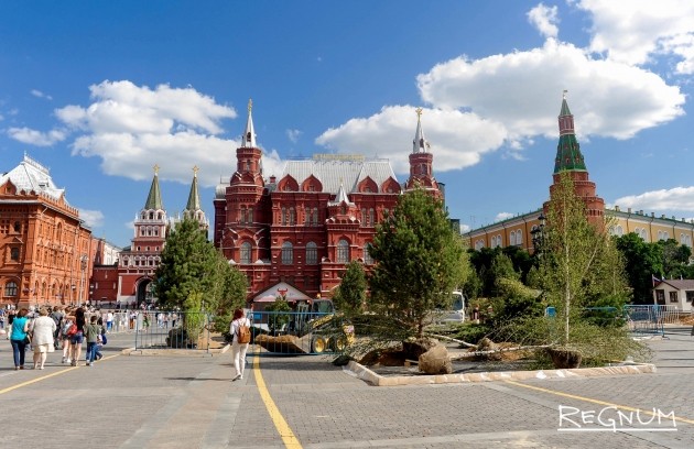 Озеленение Москвы: за весну-2016 высадили 200 тысяч деревьев — фоторепортаж