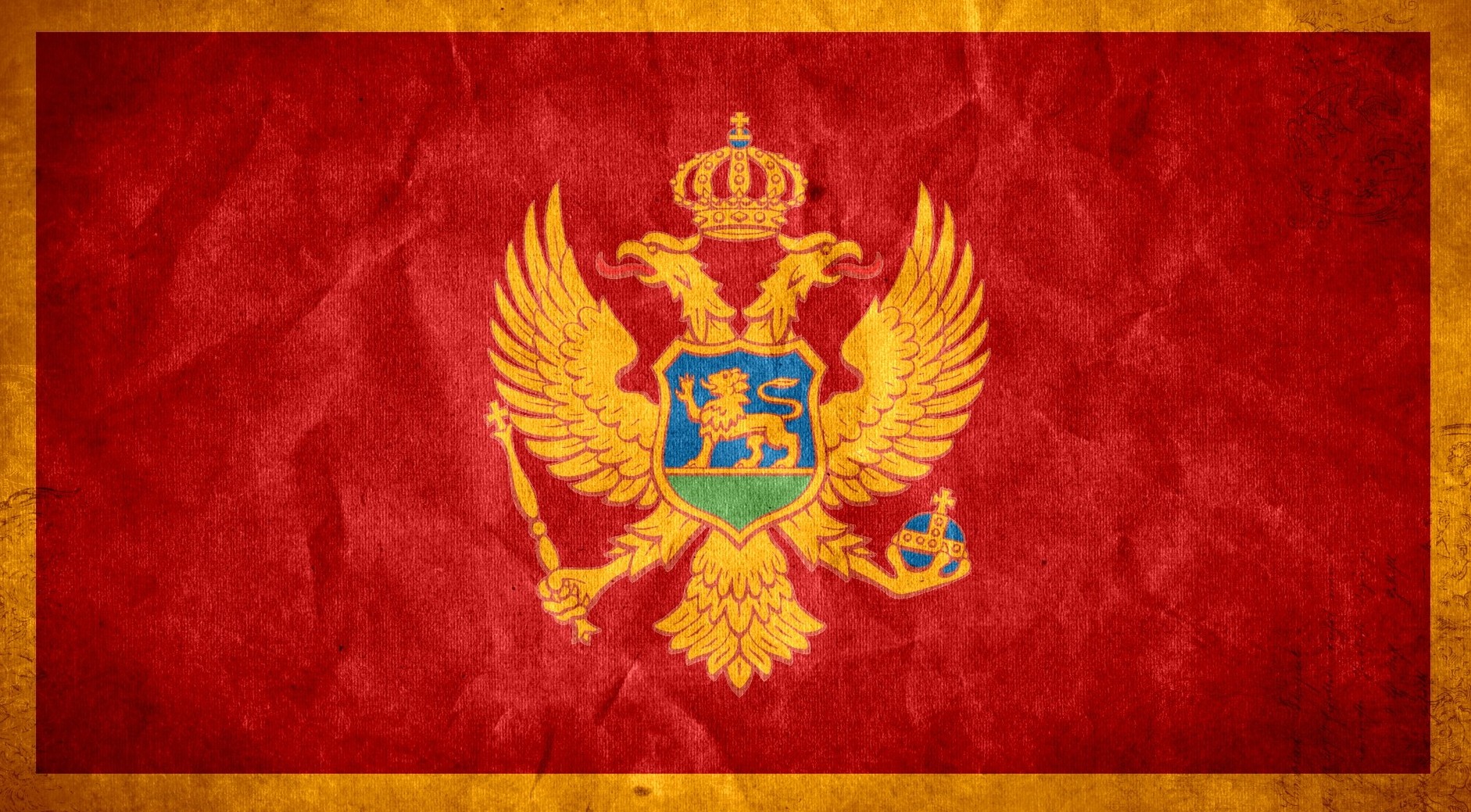 Черногория Флаг И Герб Фото