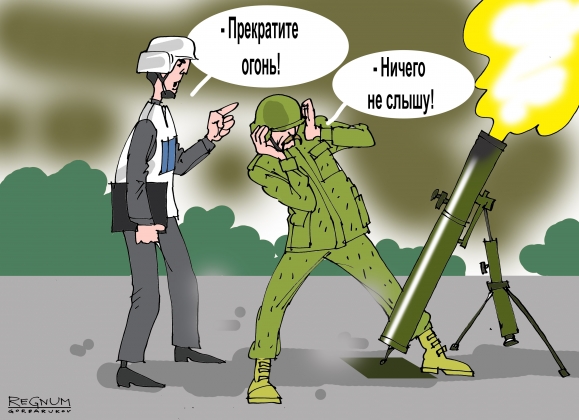 Журналисты CNN и Agence France-Presse попали под обстрел в Донбассе