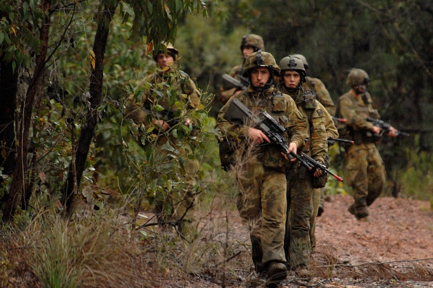 Австралийские солдаты