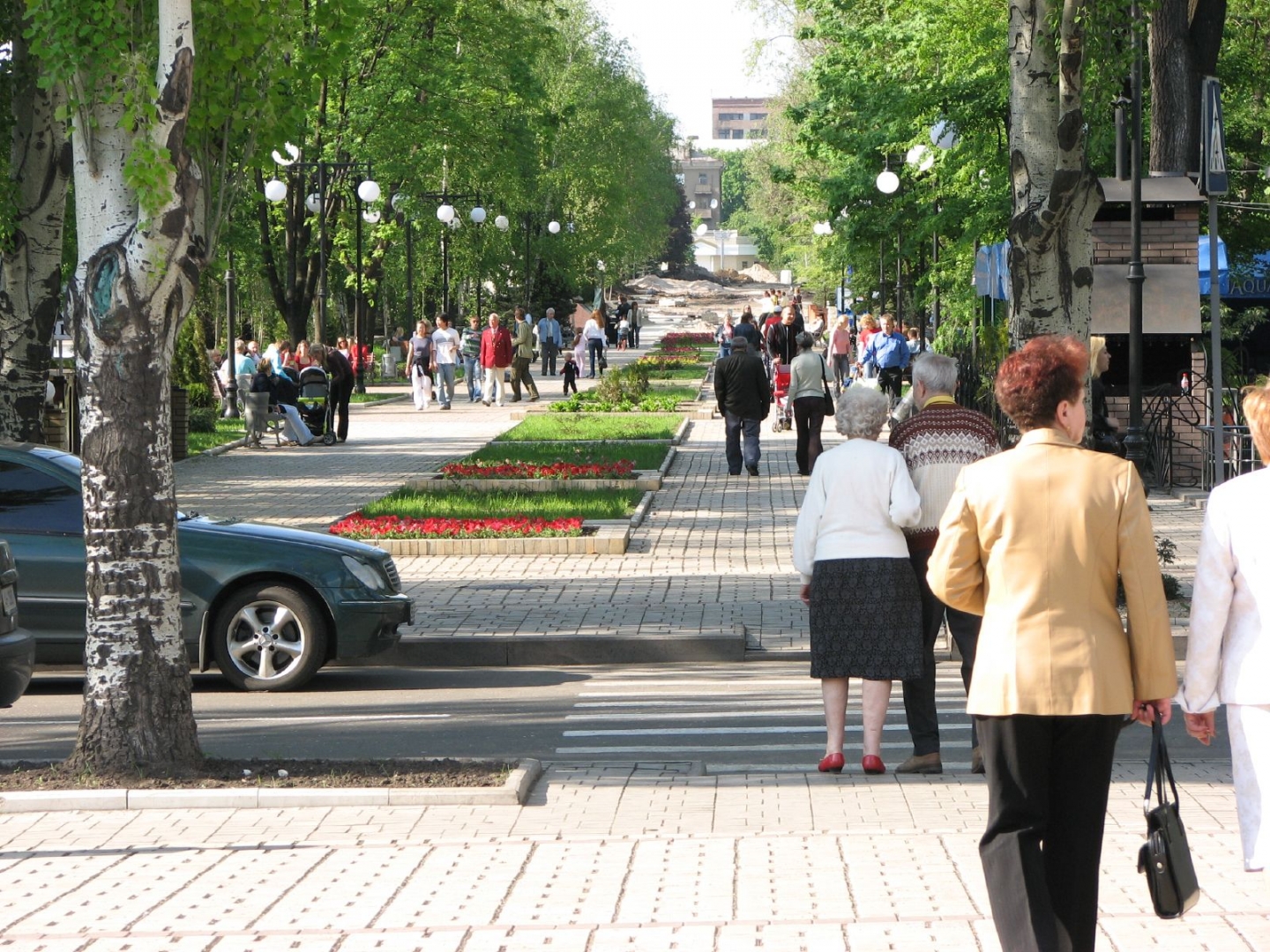 Бульвар Пушкина Донецк Фото