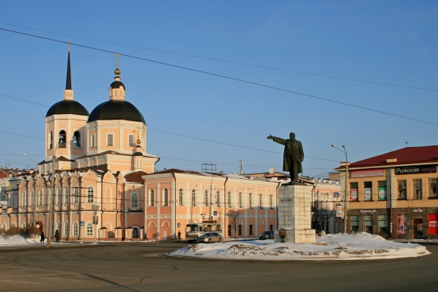 Площадь Ленина. Томск