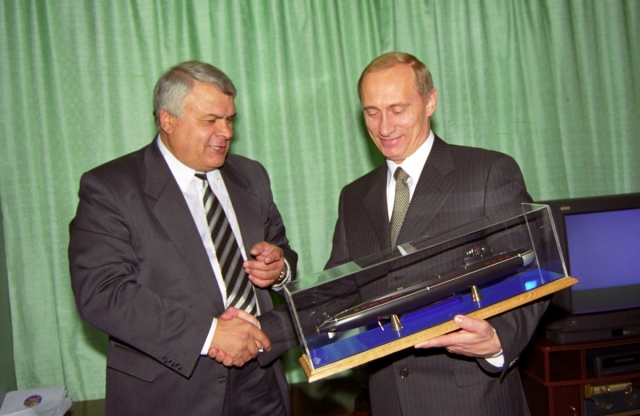 Владимир Путин и Давид Пашаев