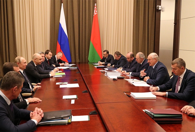 Российско-белорусские переговоры. 7 декабря 2019 года, Сочи