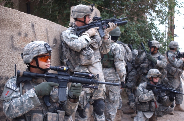 Американские солдаты в Ираке 