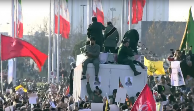 Похороны генерала Сулеймани в Тегеране