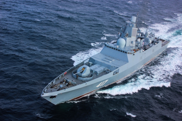 Фрегат «Адмирал Флота Советского Союза Горшков» проекта 22 350 