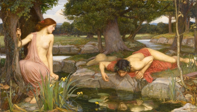 Джон Уильям Уотерхаус. Эхо и Нарцисс. 1903
