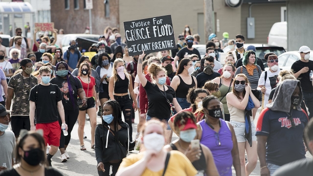 Протест в США после убийства в Миннесоте, афроамериканца Джорджа Флойда 