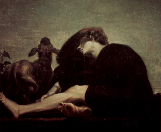 Иоганн Генрих Фюссли. Одиночество на рассвете. 1796
