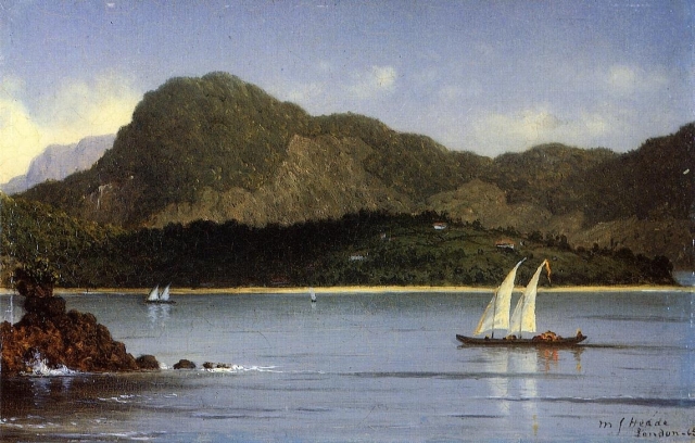 Мартин Джонсон Хед. Пейзаж в Бразилии. 1890-е