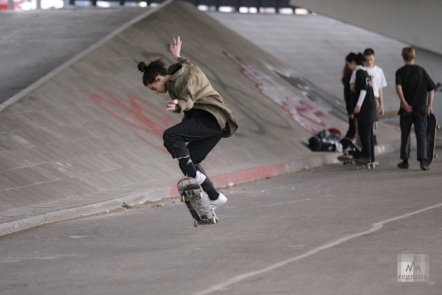 Скейтеры в Петербурге