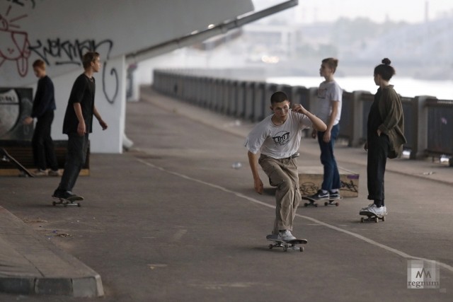 Скейтеры в Петербурге