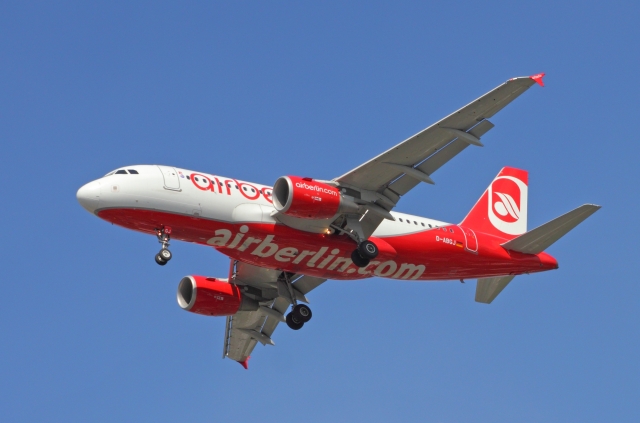 Airbus A319 авиакомпании Air Berlin 