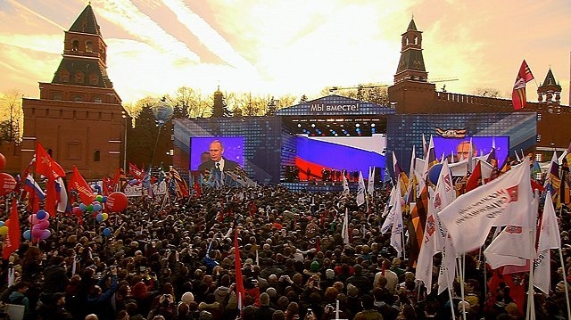 Концерт, посвящённый воссоединению Крыма и Севастополя с Россией, 2014 г