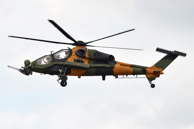 Турецкий многоцелевой ударный вертолет ATAK Т-129 