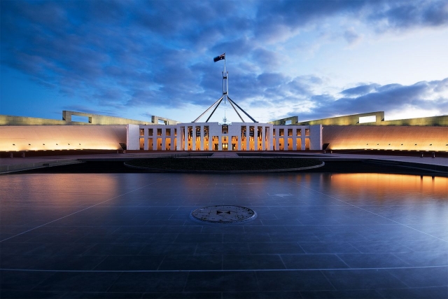 Здание парламента Канберра, Австралия