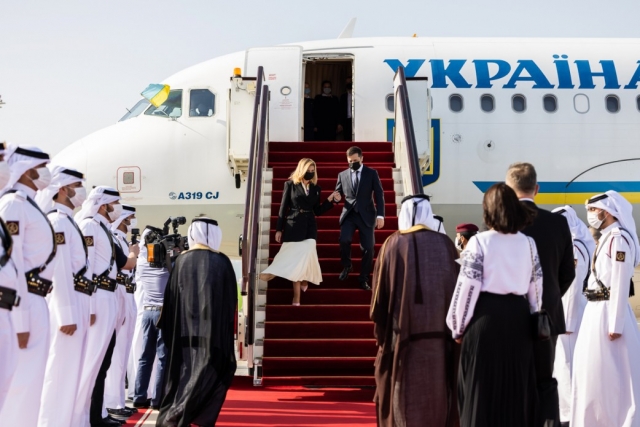 Официальный визит президента Украины в Государство Катар