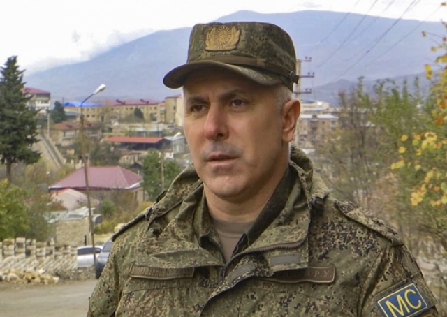 Командующий российскими миротворческими силами в Нагорном Карабахе генерал-лейтенант Рустам Мурадов