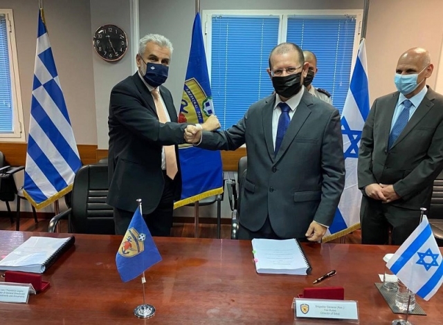 Подписание крупнейшего на сегодняшний день оборонного соглашения между Израилем и Грецией. 16 апреля 2021 года, Афины
