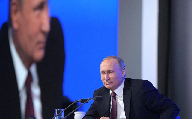 Пресс-конференция президента РФ Владимира Путина 