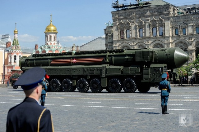 «Тополь-М» на параде Победы в Москве