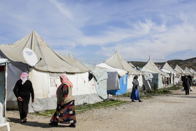 Лагерь беженцев в Турции 