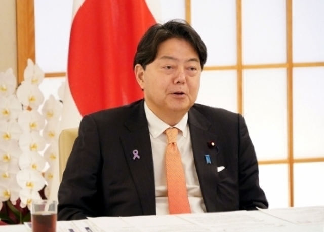 Министр иностранных дел Японии Ёсимаса Хаяси