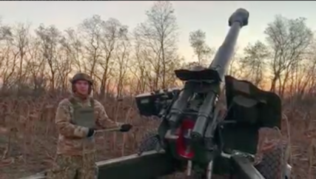 «Артиллерист» Бутусов стрелял из гаубицы по Донбассу