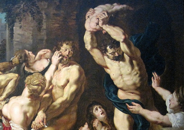 Питер Пауль Рубенс. Избиение младенцев (фрагмент). 1612