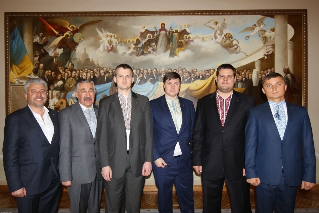 Депутаты Верховной Рады Украины