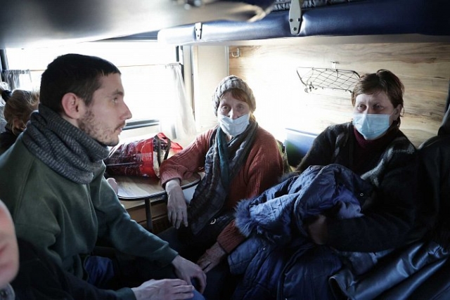 В Тульскую область прибыли вынужденные переселенцы из Донбасса и Украины