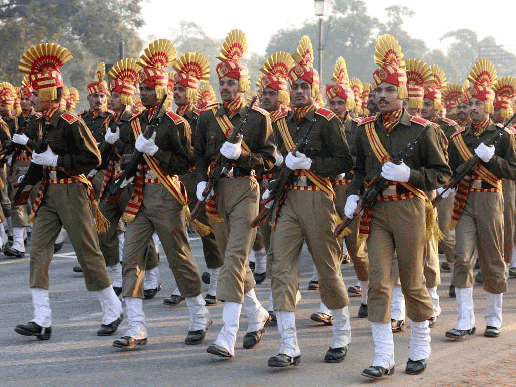 Военный парад в Индии. Иллюстрация - armyrecognition.com